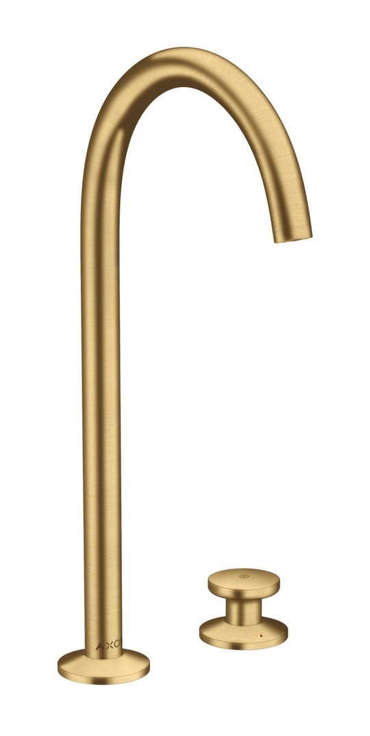 Смеситель для раковины Axor One Select 260 мм, Brushed Gold Optic (48060250) Для раковины Золото