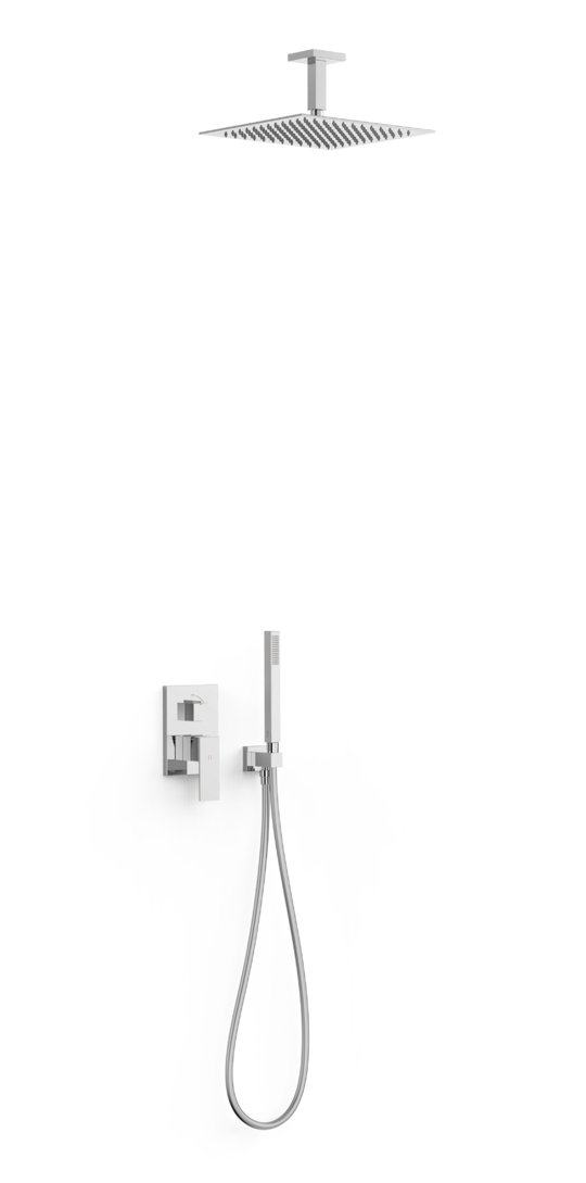 Душевой комплект скрытого монтажа Tres Slim Exclusive SLIM-TRES, хром (00628003) Душевые комплекты (системы) Хром