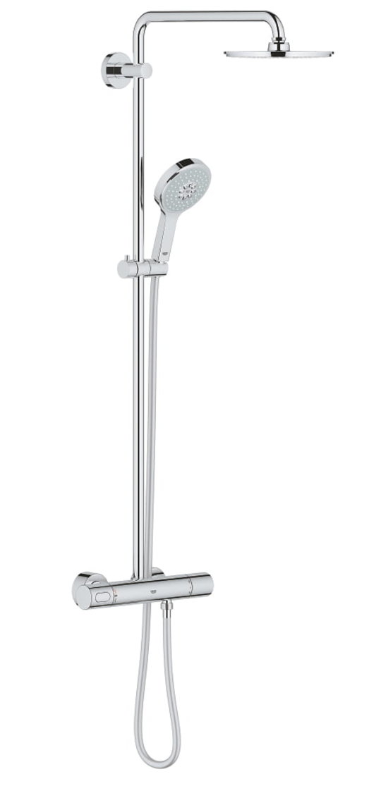 Душевая стойка Grohe Rainshower System 210 (27967000) Душевые стойки Хром