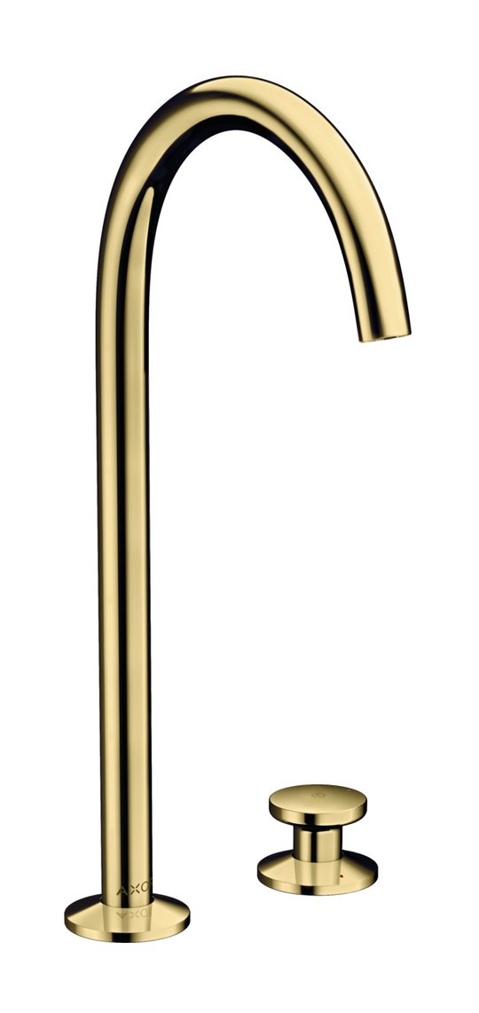 Смеситель для раковины Axor One Select 260 мм, Polished Brass (48060930) Для раковины Латунь