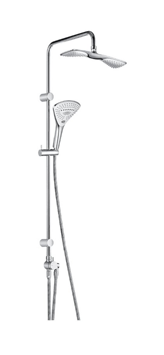 Душова стійка Kludi Dual Shower System (670910500) Душові стійки Хром
