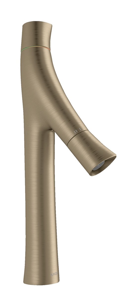 Смеситель для раковины Axor Starck Organic 170 мм, Brushed Nickel (12012820) Для раковины Никель