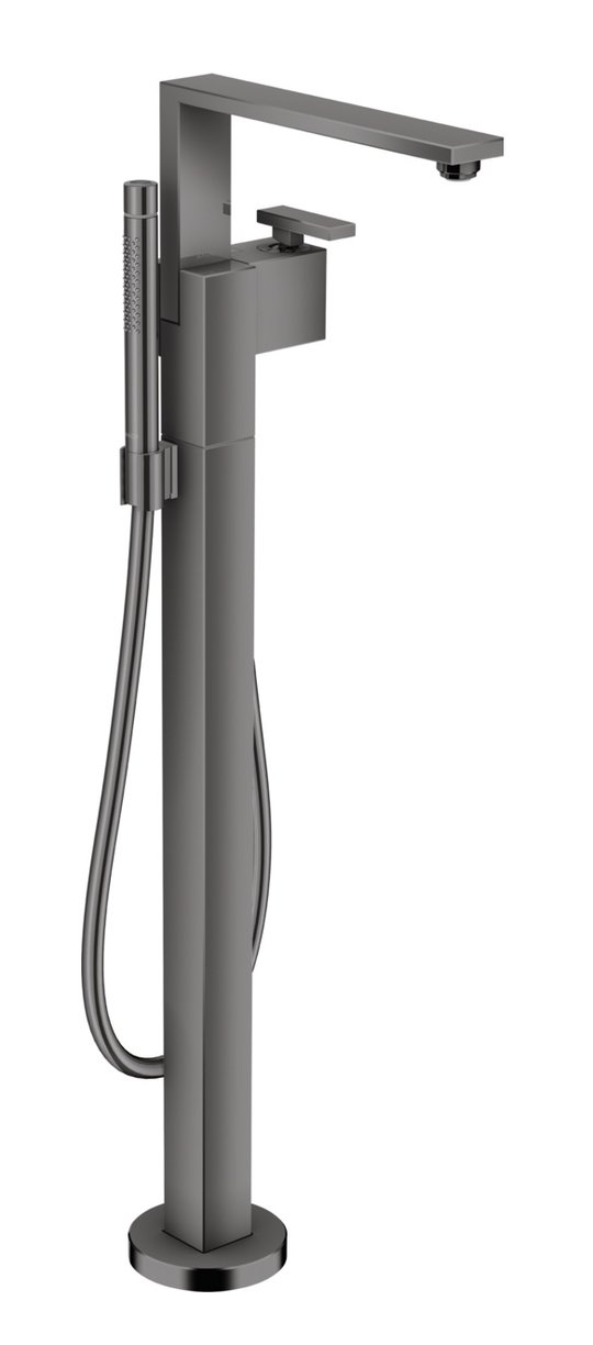 Підлоговий змішувач для ванни Axor Edge, Polished Black Chrome (46440330) Для ванни Чорний глянсовий 