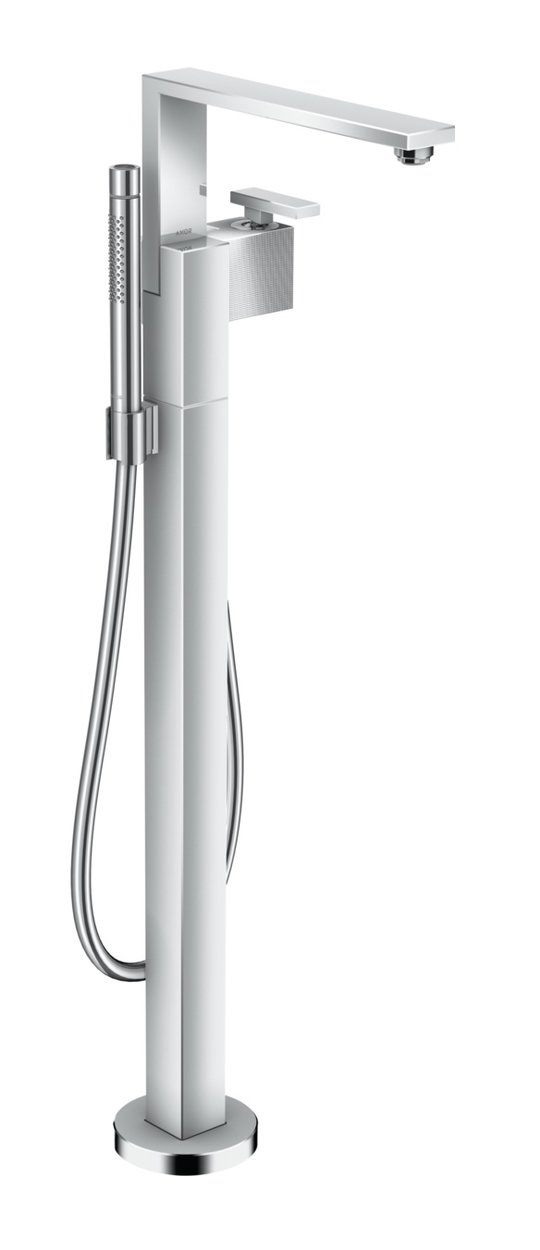 Підлоговий змішувач для ванни Axor Edge diamond cut, Chrome (46441000) Для ванни Хром