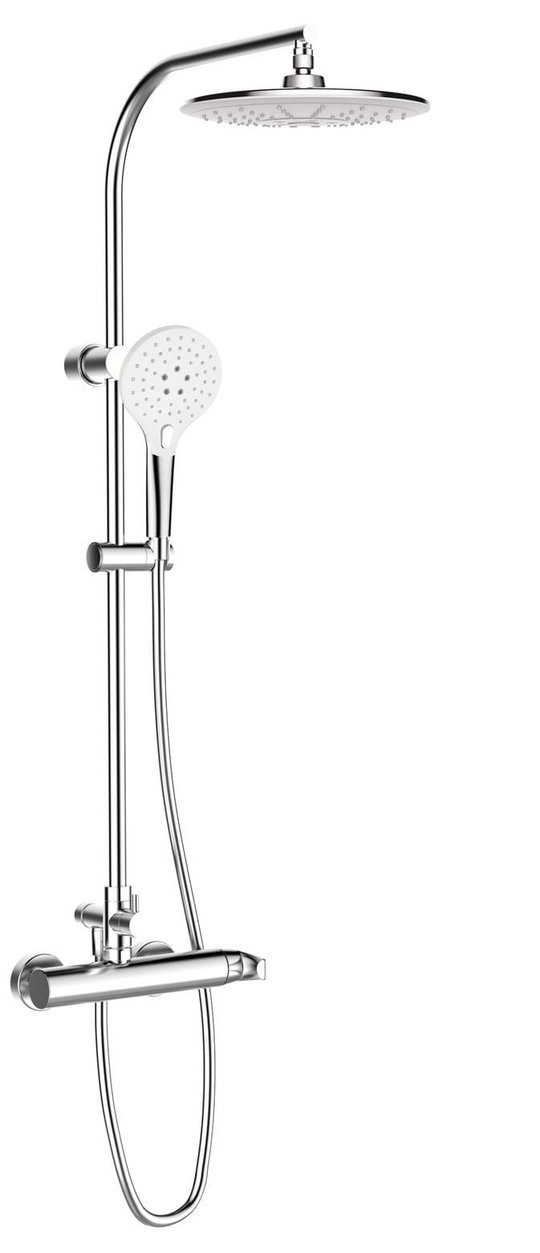 Душова система GRB Premier 3F Snow (50465500) Душові стійки Хром