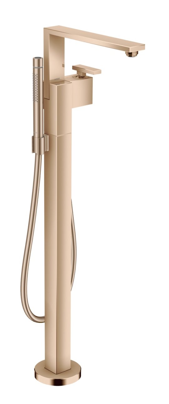 Підлоговий змішувач для ванни Axor Edge, Polished Red Gold (46440300) Для ванни Червоне золото