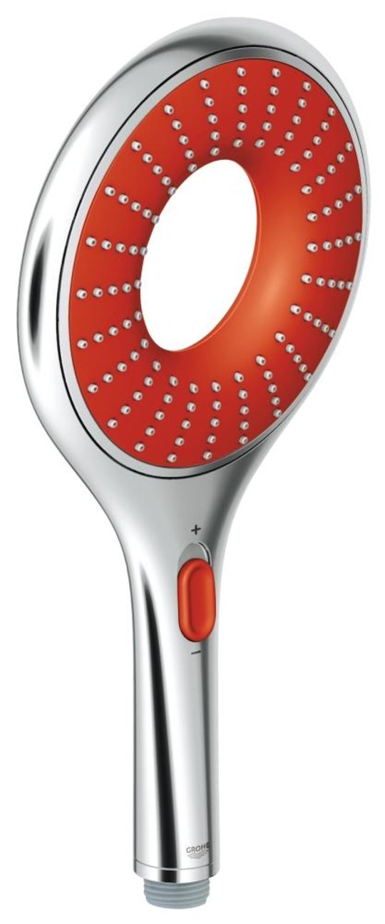 Ручний душ Grohe Rainshower Icon (27443000) Ручні душі (лійки) Хром-червоний