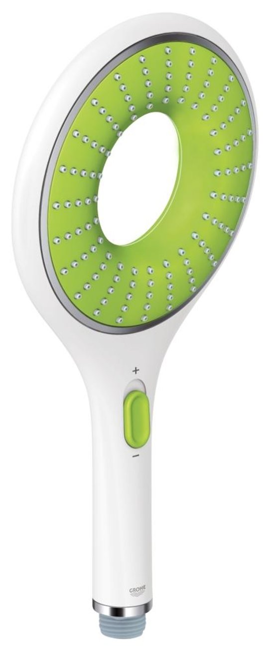 Ручний душ Grohe Rainshower Icon (27276LS0) Ручні душі (лійки) Хром-білий-салатовий