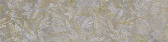 Плитка Cerrad Gres Softcement Silver Poler Decor Flower 119,7*29,7 Cerrad Для кухни, Для общественных помещений, Для жилых помещений, Для ванной