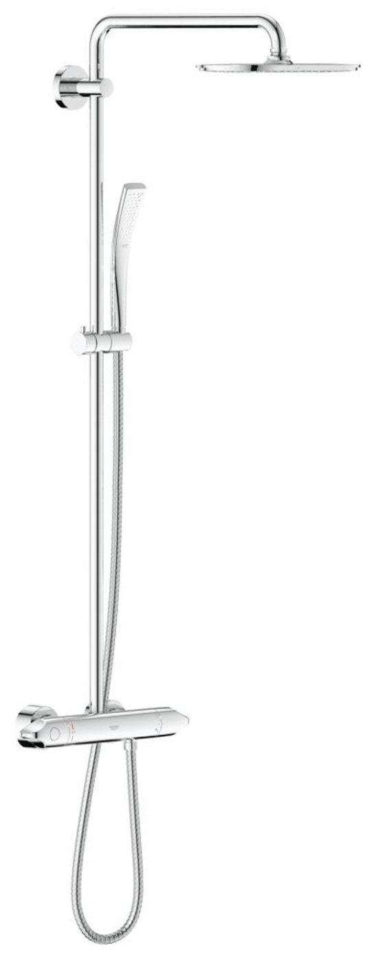 Душова стійка Grohe Rainshower Veris (27472000) Душові стійки Хром