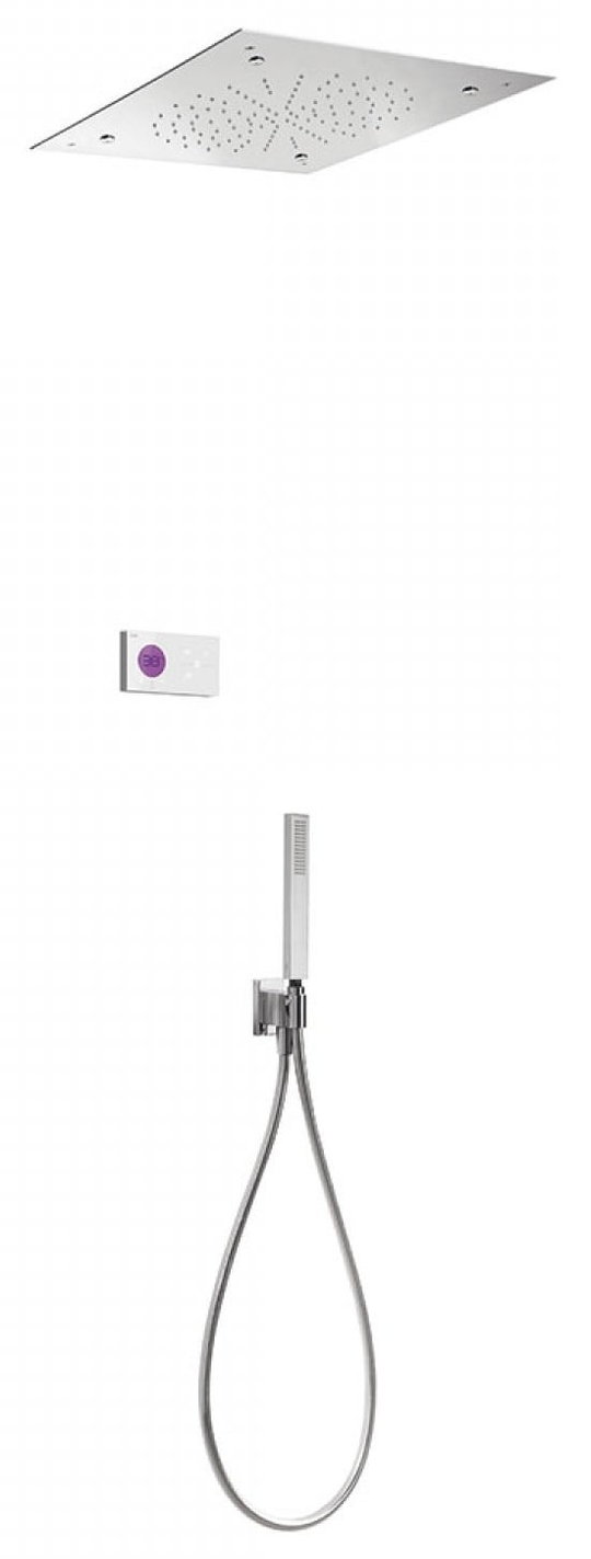 Электронный душевой комплект скрытого монтажа Tres SHOWER TECHNOLOGY (09286306) Душевые комплекты (системы) Хром