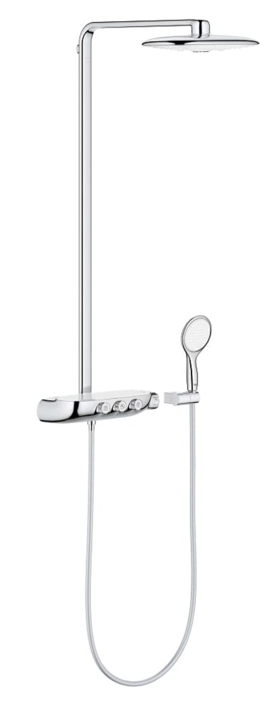 Душевая стойка Grohe Rainshower SmartControl 360 DUO (26250LS0) Душевые стойки Хром-белый