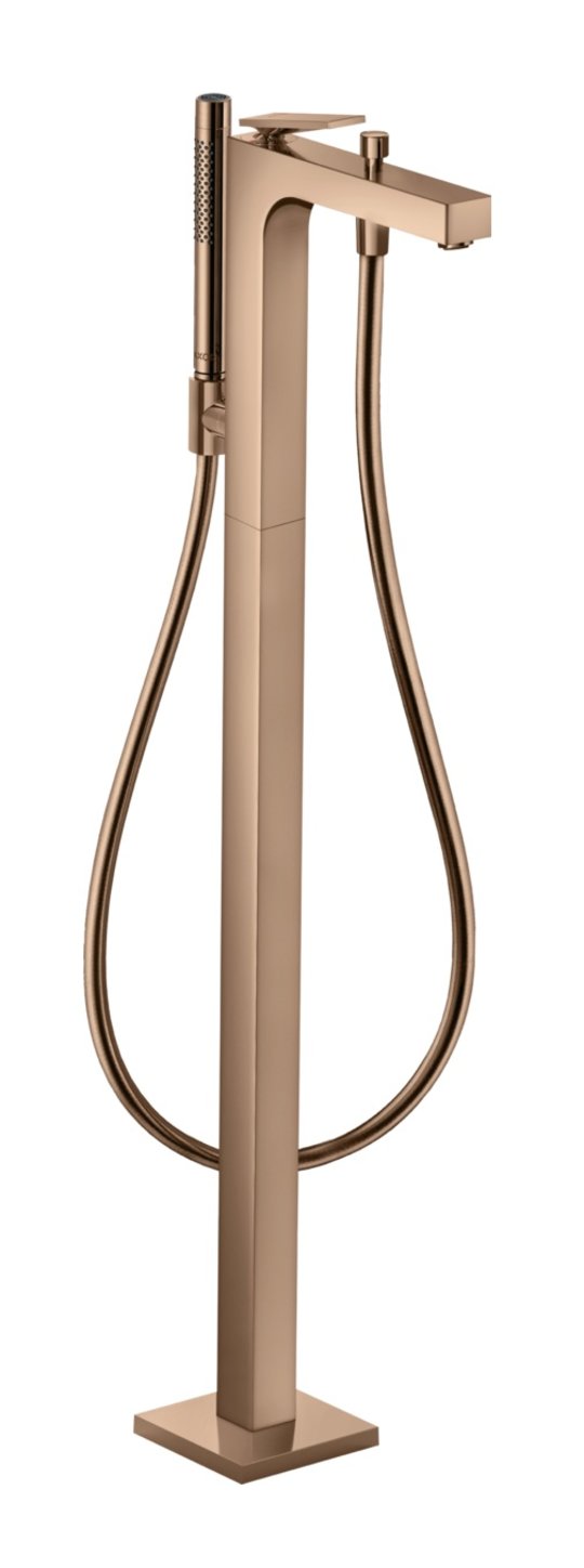 Напольный смеситель для ванны Axor Citterio, Polished Red Gold (39440300) Для ванны Красное золото