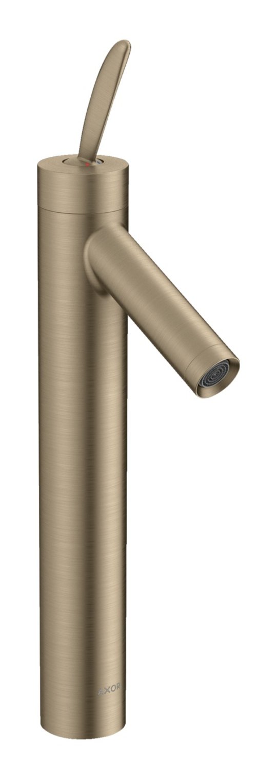 Змішувач для раковини Axor Starck, Brushed Nickel (10020820) Для раковини Нікель