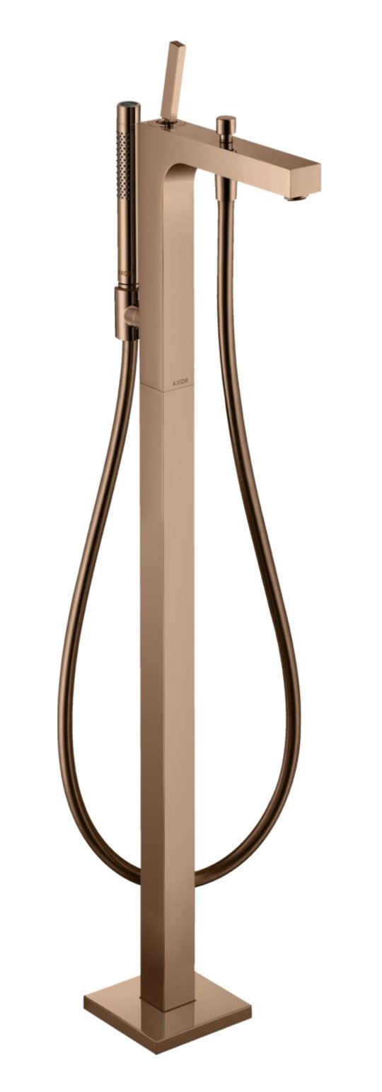 Напольный смеситель для ванны Axor Citterio, Polished Red Gold (39451300) Для ванны Красное золото