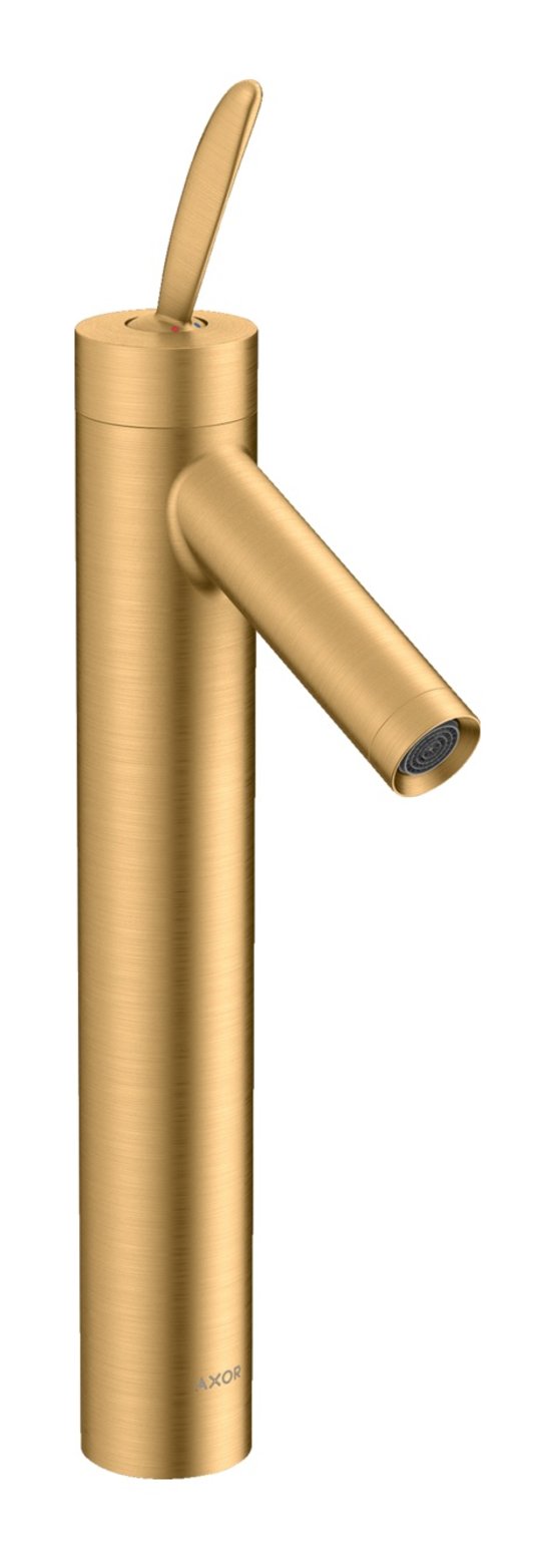 Змішувач для раковини Axor Starck, Brushed Brass (10020950) Для раковини Латунь