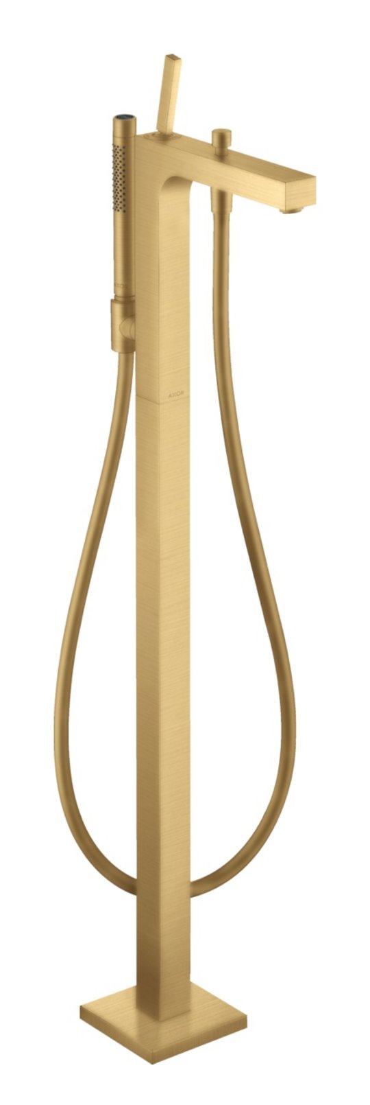 Підлоговий змішувач для ванни Axor Citterio, Brushed Gold Optic (39451250) Для ванни Золото