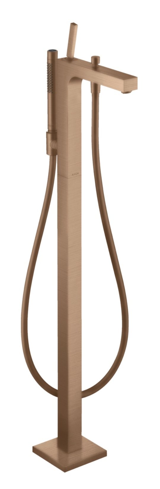 Напольный смеситель для ванны Axor Citterio, Brushed Red Gold (39451310) Для ванны Красное золото