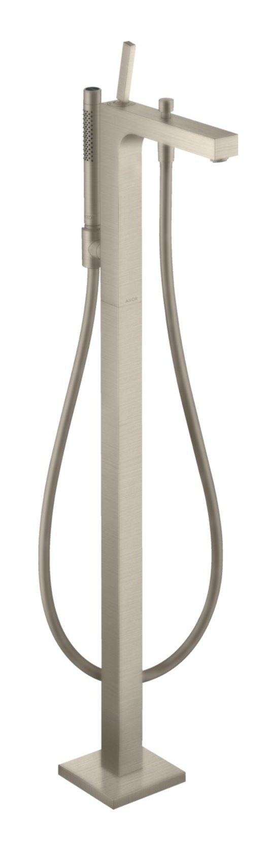 Підлоговий змішувач для ванни Axor Citterio, Brushed Nickel (39451820) Для ванни Нікель