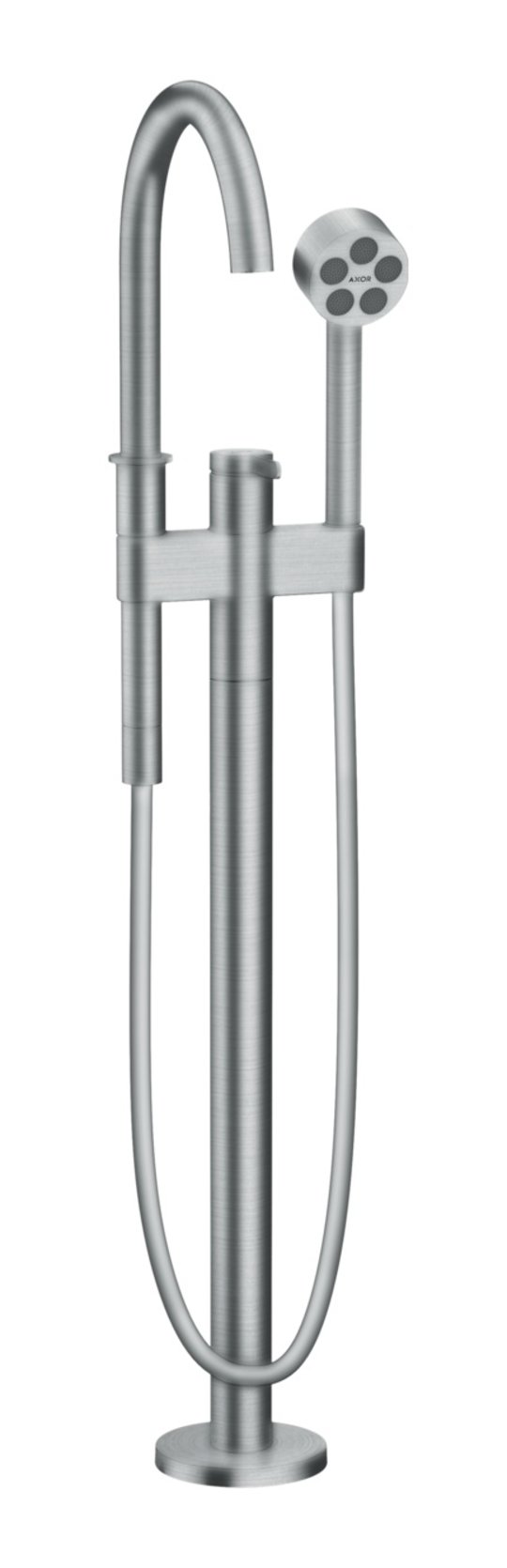 Підлоговий змішувач для ванни Axor One, Brushed Chrome (48440260) Для ванни Хром матовий