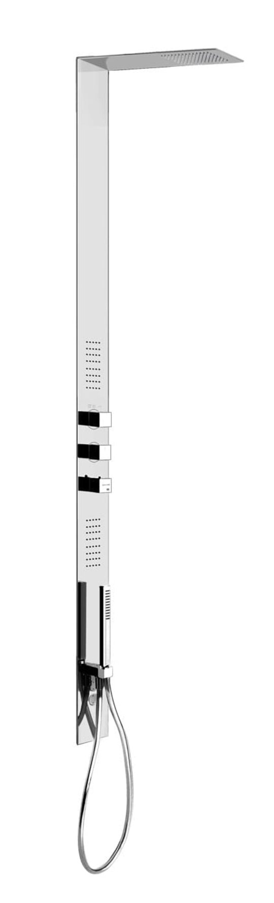 Душевая система Gessi Tremillimetri (39802-238) Душевые стойки Нерж. сталь