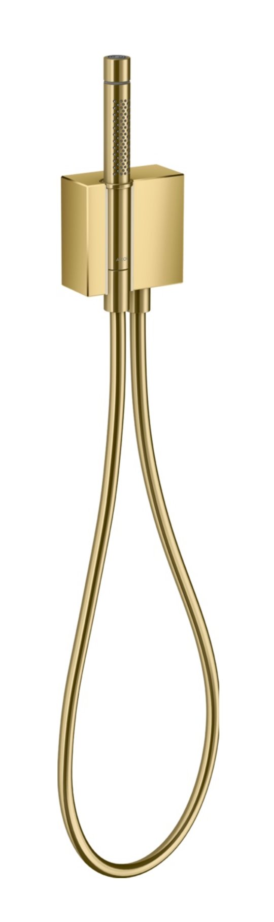 Душевой набор Axor Edge, Polished Gold Optic (46520990) Душевые наборы Золото