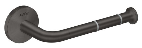 Бумагодержатель Axor Universal Circular, Brushed Black Chrome (42856340) Бумагодержатели Axor