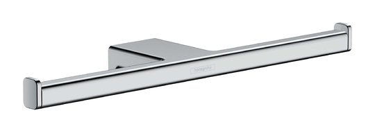 Двойной бумагодержатель Hansgrohe AddStoris, хром (41748000) Бумагодержатели Hansgrohe