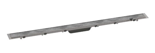 Hansgrohe Коллекция RainDrain Rock Дренажні канали, Трапи у стіну