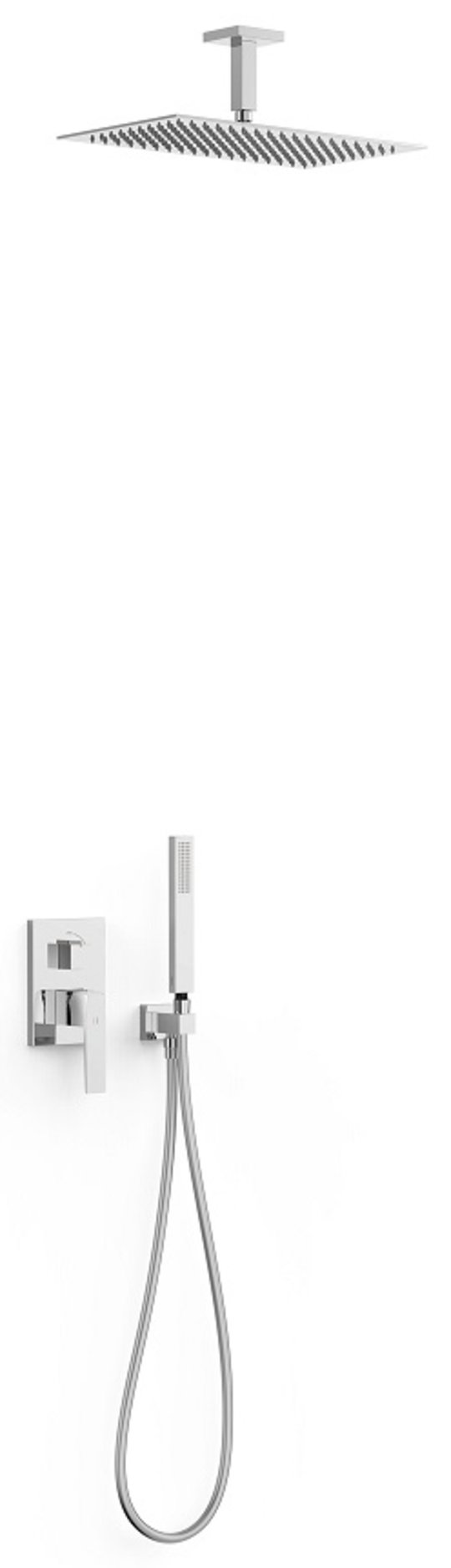 Душевой комплект скрытого монтажа Tres Slim Exclusive SLIM-TRES, хром (20228003) Душевые комплекты (системы) Хром