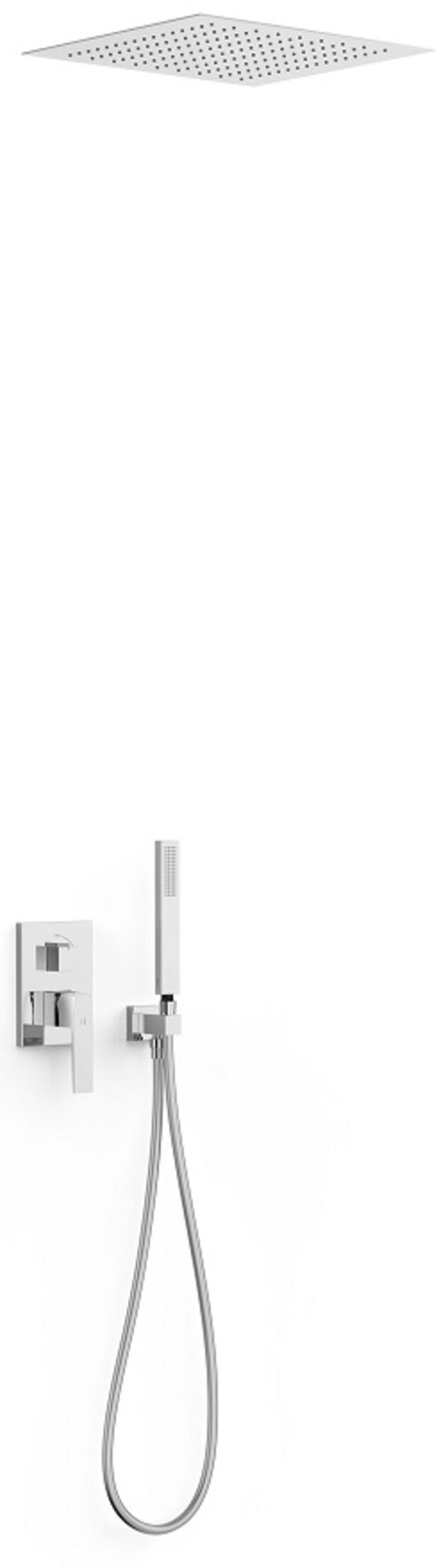 Душевой комплект скрытого монтажа Tres Slim Exclusive SLIM-TRES, хром (20228006) Душевые комплекты (системы) Хром