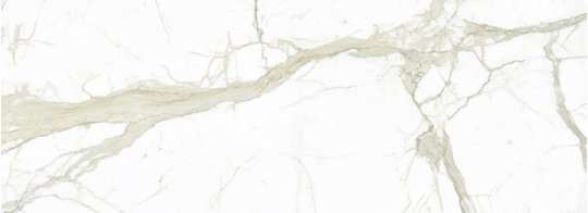 Плитка FMG Marmi MaxFine White Calacatta Lucidato 270x100 (L2710332MF6) Для кухни, Для общественных помещений, Для жилых помещений, Для ванной