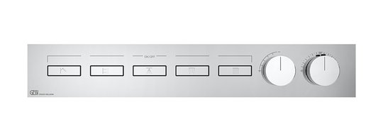 Термостатический смеситель на 5 потребителей Gessi Hi-Fi (63018-031) Для ванны, Для душа Хром