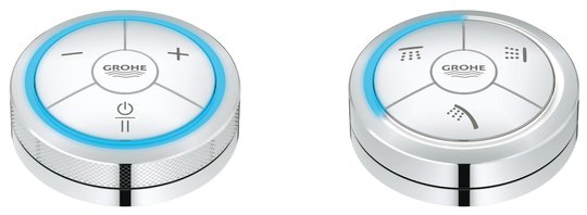 Електронний змішувач Grohe Allure F-digital (36295000) Для ванни, Для душа Хром