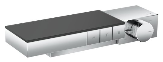Термостатичний змішувач на 3 споживача Axor Edge, Chrome (46140000) Для ванни, Для душа Хром