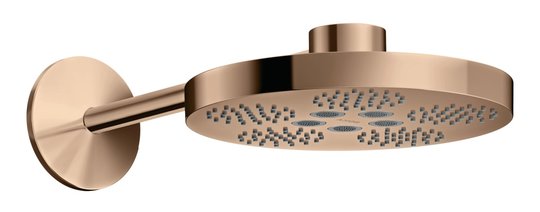 Верхний душ Axor One 280 мм 2jet, Polished Red Gold (48492300) Верхние души Красное золото