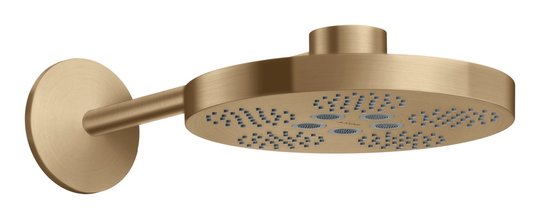 Верхній душ Axor One 280 мм 2jet, Brushed Bronze (48492140) Верхні душі Бронза