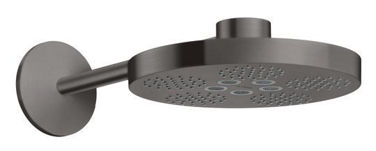 Верхний душ Axor One 280 мм 2jet, Brushed Black Chrome (48492340) Верхние души Хром-черный