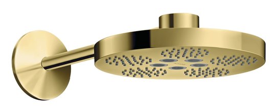 Верхній душ Axor One 280 мм 2jet, Polished Brass (48492930) Верхні душі Латунь
