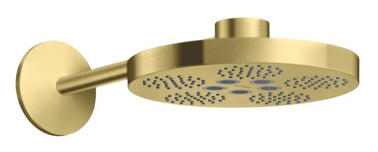Верхній душ Axor One 280 мм 2jet, Brushed Brass (48492950) Верхні душі Латунь