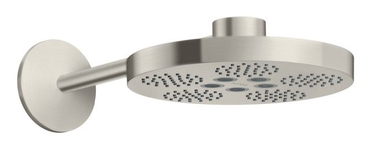 Верхній душ Axor One 280 мм 2jet, Stainless Steel Optic (48492800) Верхні душі Нерж. сталь