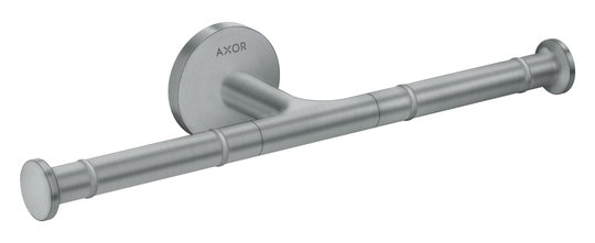 Паперотримач подвійний Axor Universal Circular, Brushed Chrome (42857260) Паперотримачі Axor