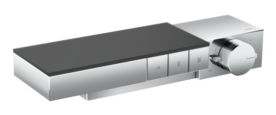 Термостатический смеситель на 3 потребителя Axor Edge diamond cut, Chrome (46141000) Для ванны, Для душа Хром