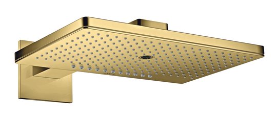 Верхний душ Axor MyEdition 460х300 мм 3-х функциональный, Polished Gold Optic (35282990) Верхние души Золото