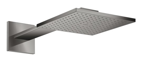 Верхний душ Axor MyEdition 250х250 мм 2-х функциональный, Polished Black Chrome (35310330) Верхние души Черный глянцевый 