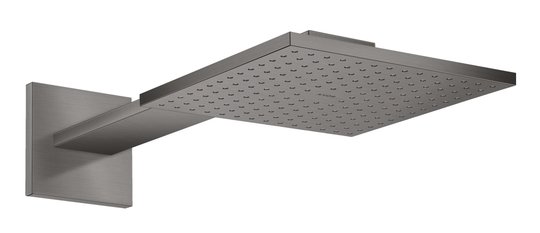 Верхний душ Axor MyEdition 250х250 мм 2-х функциональный, Brushed Black Chrome (35310340) Верхние души Черный