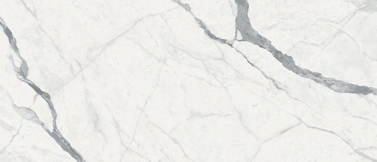 Плитка Fondovalle Infinito 2.0 Statuario Glossy 120*278 (INF1156) Для кухни, Для общественных помещений, Для жилых помещений, Для ванной