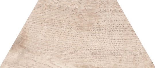 Плитка Wow 60° Trapezium Wood Light 10*23 (120281) Для кухні, Для громадських приміщень, Для житлових приміщень, Для ванної