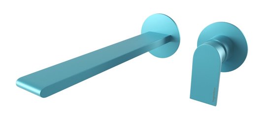 Змішувач для раковини, 210 мм Bugnatese Simple, пастельний бірюзовий (6646-TP) Для раковини Бірюзовий, Блакитний