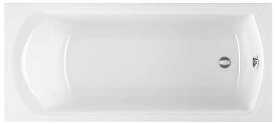 Ванна акриловая Radaway Kea 150x75 см с ножками и сифоном (WA1-04-150x075U) Radaway Прямоугольные